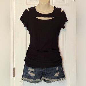 Candies black woman’s blouse